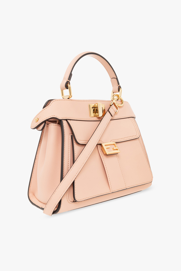 【FENDI】PEEKABOO MINI SHOULDER BAG Fendi Leather & Faux Leather | SchaferandweinerShops | Fendi